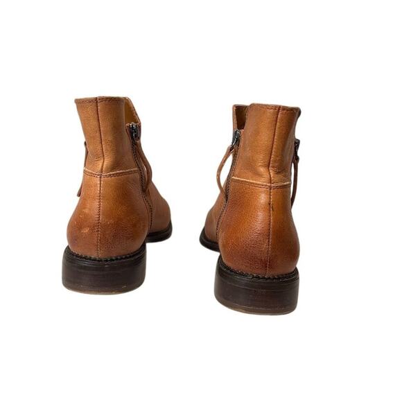 Franco Sarto Women's Halford Bootie Brown Leather Ankle Boots Size 9 - Picture 3 of 7
